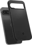 Spigen Kaitse&uuml;mbris Thin Fit, Google Pixel 9 Pro / Pixel 9, must, &otilde;huke,