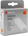 REXEL Heftklammern Odyssey f&uuml;r Blockheftger&auml;t Odyssey verzinkt, aus Stahl, Inhalt: 2.500 St&uuml;ck (2100050)