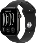 APPLE Watch Series 12 GPS + Cellular 46mm Black Aluminium Case with Black Sport Band - S/M