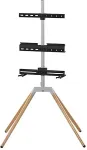 OneforAll One for all universaalne telerialus Quadpod (silver/black)