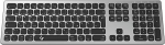 Klaviatuur Raidsonic KeySonic Full-Size Aluminium TAS, anthr/BK, KSK-8023BTRF(DE)