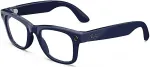 GOOGLE Meta Ray-Ban Gen2 Wayfarer, Shiny Cosmic Blue/Clear/SapphireTransitions (Large)