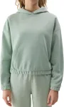 No name Women's sweatshirt 4F F1057 light green 4FWSS24TSWSF1057 42S M
