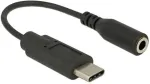 DeLOCK Audio Adapter USB Type-C -> 3,5mm St/Bu 0.14m sw