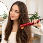 BROCK HC 2001 RD Ceramic Hair Crimper 25W, Red