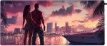 CHERRY GP5 MIAMI SUNSET XL XTRFY GP5 SERIES CLOTH GAMING MOUSEPADS MU