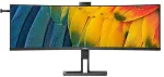 Monitor PHILIPS 6000 series 45B1U6900CH/00 computer 113 cm (44.5") 5120 x 1440 pixels UltraWide Dual Quad HD LED Black