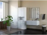 TOP E SHOP Topeshop NEL 1K DK BPOŁ bathroom storage cabinet White