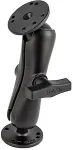 RAM Mounts RAM assembly - middle arm with two 2.5" round bases and a 1.5" ball joint