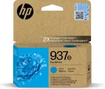 Hp 937e EvoMore Cyan Original Ink Cartridge Cyan 1650Seiten