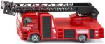 Siku SUPER MAN fire brigade turntable ladder, model vehicle (red)