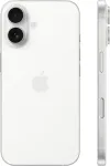 Mobiiltelefon APPLE | iPhone 16 | White | 6.1 " | 2556 x 1179 pixels | OLED | A18 | Internal RAM 8 GB | 128 GB | Dual SIM | Nano SIM | 5G | Main camera resolution 48 MP | iOS 18 | Secondary camera resolution 12 MP