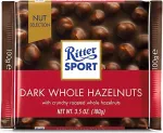 Ritter Sport Tume &scaron;okolaad tervete metsp&auml;hklitega 100g, 2 tk
