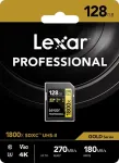 M&auml;lukaart LEXAR SDXC 128GB Professional 1800x UHS-II U3 V60