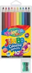 Colorino V&auml;rvipliiatsid Kids Jumbo, 10 v&auml;rvi