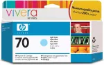 Tooner Hp 70 - 130 ml - hell Cyan - Original - DesignJet - Tintenpatrone - f&uuml;r DesignJet Z2100, Z3100, Z3100ps, Z3200, Z3200ps, Z5200