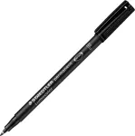 STAEDTLER Marker permanentne Lumocolor F/0,6 mm,must