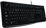 Klaviatuur Logitech K120 - Tastatur - USB - US-International Layout (920-002509)