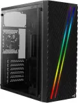 Korpus AeroCool Streak (Black, Window-Kit)