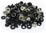 DATACOM M6 mounting kit (50pcs/pack) - 12mm BLACK