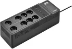 UPS Apc Back-, 1050VA/600W Floor/Wall Mount, 230V, 8x French/Belgian outlets, USB Type A+C Port, User Replaceable Battery