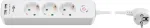 Goobay 41264 3-Way Power Strip with Switch and USB | Sockets quantity 3