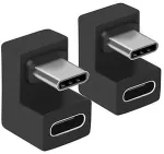 Equip Adapter USB-C->USB-C 180&deg; 10Gbps PD 100W 2Stk