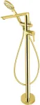 Deante Freestanding bathtub mixer with shower set