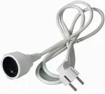 PREMIUMCORD Extension cord 230V, 2m, socket-plug