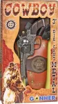 Pulio Gonher Metal revolver with holster and belt