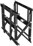 Hagor VWH-1 - Wall mount f&uuml;r LCD-/Plasmafernseher - Schwarz - Bildschirmgr&ouml;&szlig;e: 102 - 140 cm (40 - 139,70cm (55)) (1379)