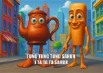 Trefl BRAINROT pusle Tung Tung Sahur, 200 osa