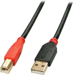 Lindy USB 2.0 Aktiv-Kabel Typ A/B M/M 15m