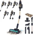 Cecotec Vacuum cleaner | Rockstar RX70 AquaPet Flex Conga | Cordless operating | Stick/handheld | 780 W | Operating time (max) 100 min | Blue/Gold