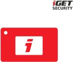 IGET SECURITY MP22 - RFID card for MP13 keypad for M6-4G alarm, minimum dimensions