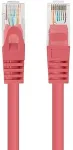 LANBERG Patchcord CAT.6 UTP 0.5M fluke passed 10-pack, Red | PCU6-20CC-0050-R
