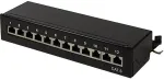 Logilink Patchpannel Desktop 12 Port Cat6 STP black