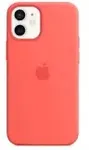 APPLE iPhone 12 mini Silicone Case with MagSafe - Pink Citrus