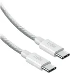 Sbs USB-C kuni USB-C nailonkaabel 2m 100W White
