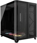 Korpus CORSAIR Midi Air 5400 RS-R ARGB Schwarz ATX Gaming Geh&auml;use