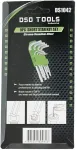 DSDTOOLS 9-osa l&uuml;hikeste t&auml;hekujuliste v&otilde;tmete komplekt DS1042