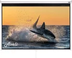 AVELI wall projection screen, 175x109cm (16:10) 81"