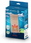 Tolmuimeja ETA Dust bags for AEG, Electrolux and Philips vacuum cleaners | ETAPHI5 | 4 pc(s) | Brown