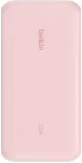 Belkin Powerbank 20.000mAh pink 30W integr.USB-C Cab. BPB024hqPK