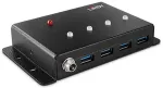 Lindy 4 Port USB 3.0 Metall Hub