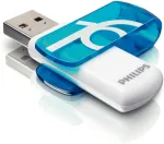 M&auml;lukaart PHILIPS USB 2.0 16GB Vivid Edition Ocean Blue