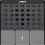 GRANDSTREAM Fanvil A10 SIP mini intercom, IP54, PoE, HD audio, Opus and G.722, AEC