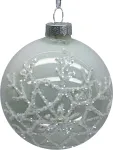 Home4you J&otilde;uluehe JOY SNOWFLAKE D8cm, klaas