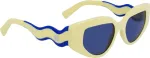 Karl Lagerfeld P&auml;ikeseprillid NAISTELE KL6144S-703 (L&auml;&auml;ts/Sild/K&otilde;rvaklamber) 50/18/140 mm