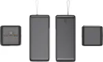 Tracer 47825 Prime-V5 50000mAh QC22.5W+PD20W Power Bank, Black